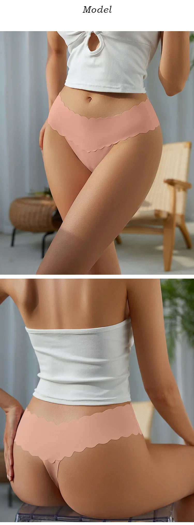 Ice Silk Women Panties Seamless Sexy G String Thong Underwear T Back Sports Yoga Girls Briefs Underpants Plus Size S-XL