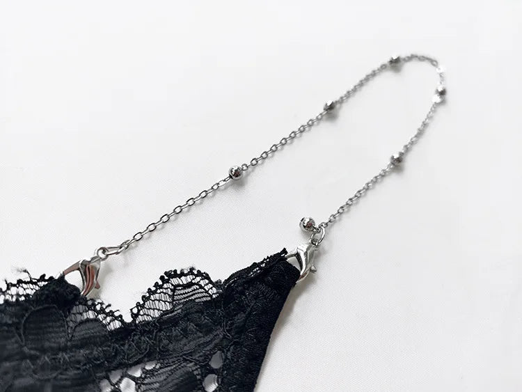 Metal Chain Hot Sexy Women Panties Cotton G String Girls Briefs Letter Thong Erotic Female Underwear Low Waist Intimates
