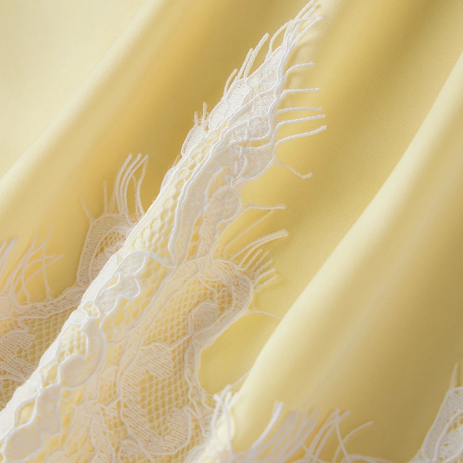 Women Solid Color Satin Long Skirs Elegant Low Waist Lace Patchwork Flowy Summer Skirt for Casual