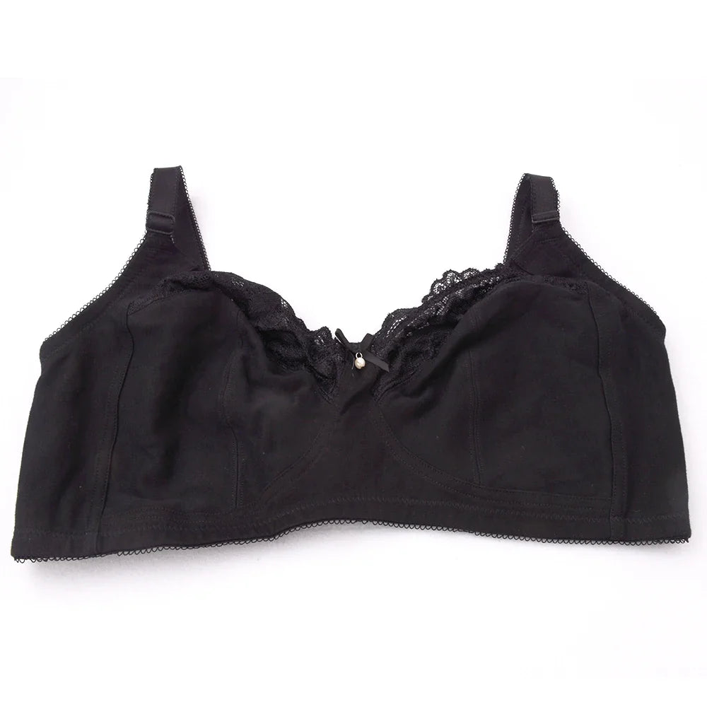 Bras For Womens Lingerie Support Bralette Wireless Sexy Plus Size Brassiere 40-48 G H Cup