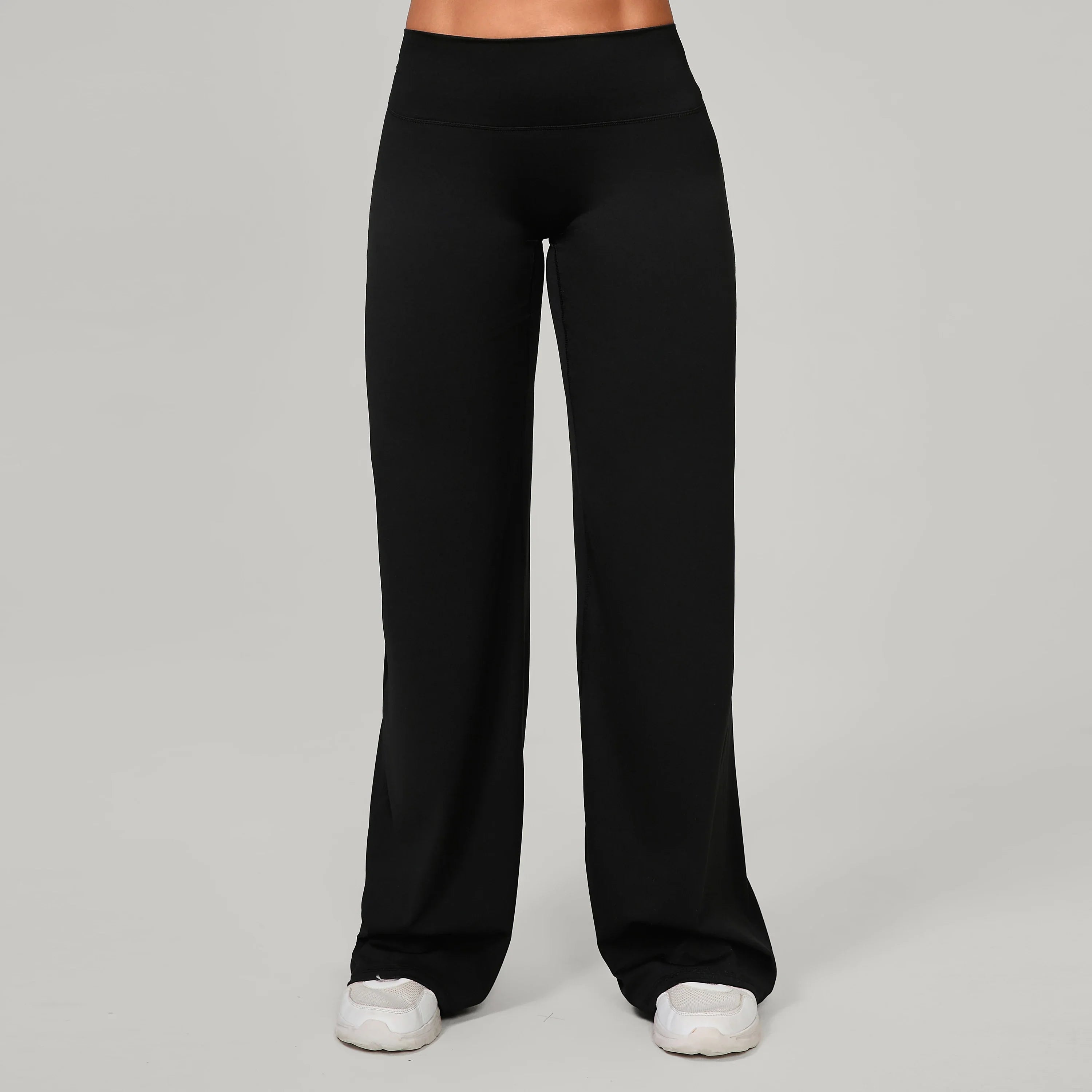 Women Straight Yoga Leg Bottoms Soft Stretchy Fabric Women's Yoga Pants GYM Sweat-Wicking Properties Running Sport Trousers