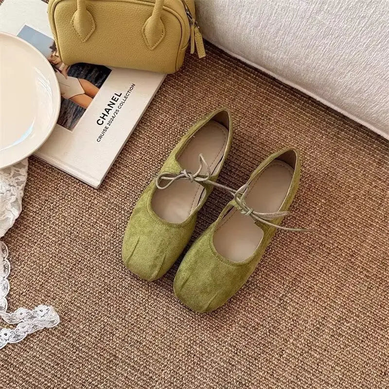 Design Women Mary Jane Shoes Fashion Shallow Slip On Shoes Spring Autumn Ladies Outdoor Party Dress Ballet Flats Shoes
