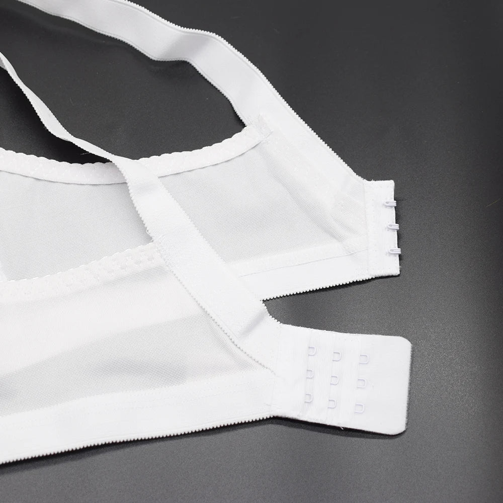 Bra For Women Lace Bralette Wireless Big Bosom Minimizer Plus Size Sexy Lingerie Female Underwear Full Cup BH Tops