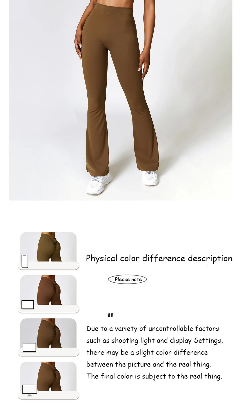 Sexy Sports Leggings Women V Back Scrunch Flares Leggings High Waist Yoga Flares Pants Push Up Gym Leggings Women Yoga Clothes