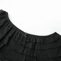 Womens Layered Ruffle Bloomers Bow Low Rise Mini Under Shorts for Dresses Summer Clothes