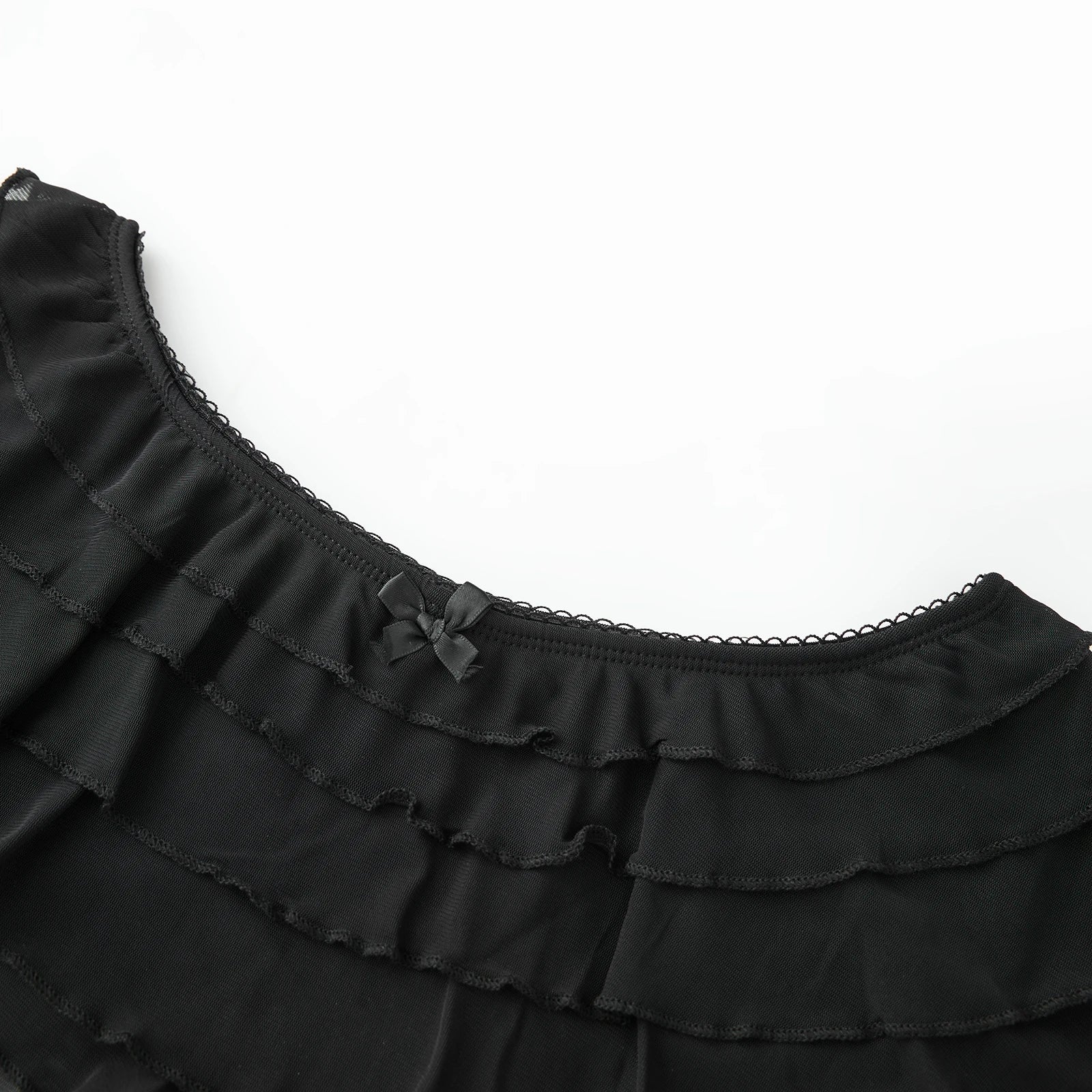 Womens Layered Ruffle Bloomers Bow Low Rise Mini Under Shorts for Dresses Summer Clothes