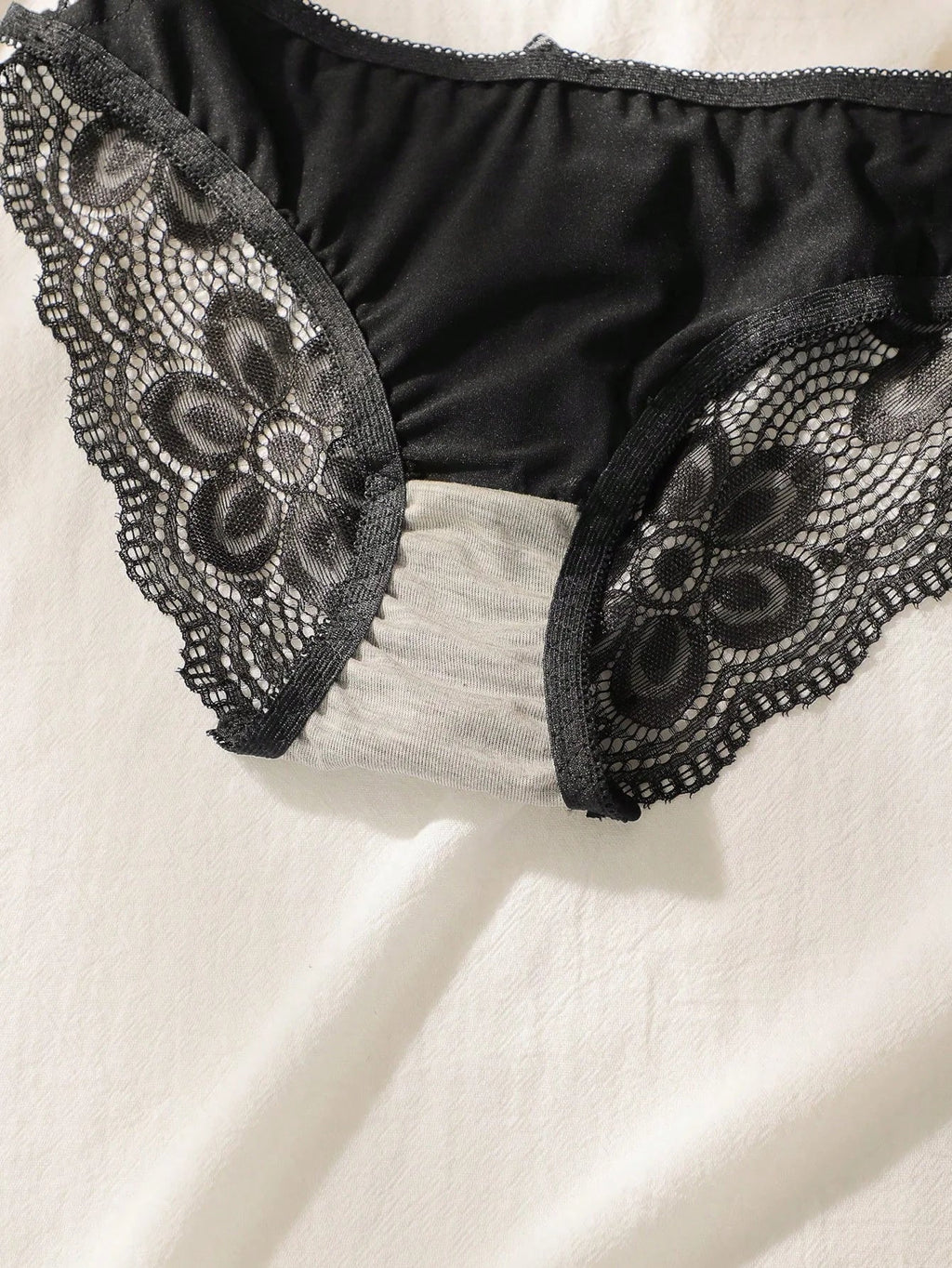 Black Lace Bra and Panty Set – Sexy Underwear set for Women Floral Embroidery lace set push up bra 2123