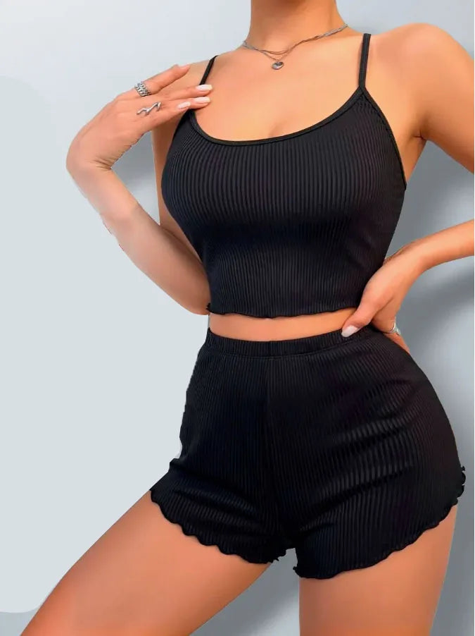 Women's Sleepwear Pajamas Women's Summer Explosive Pajamas Two-piece Set Пижама С Шортам Pijamas Pjamas for Women