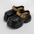 Women Fashion Clogs Indoor Street Slippers 10CM High Heels Sandals Thick Sole Beach Slides Female Leisure Platform Shoes