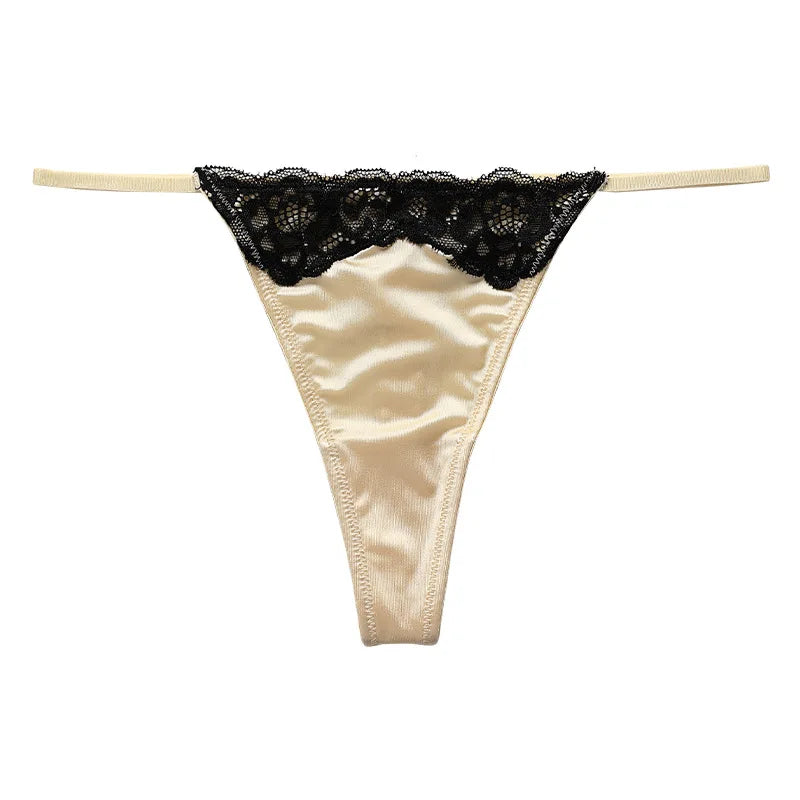 Lace Briefs Girls G string Sexy Panties Women Underwear Hollow Out Thong High Quality Seamless Underpants Lingerie Intimates