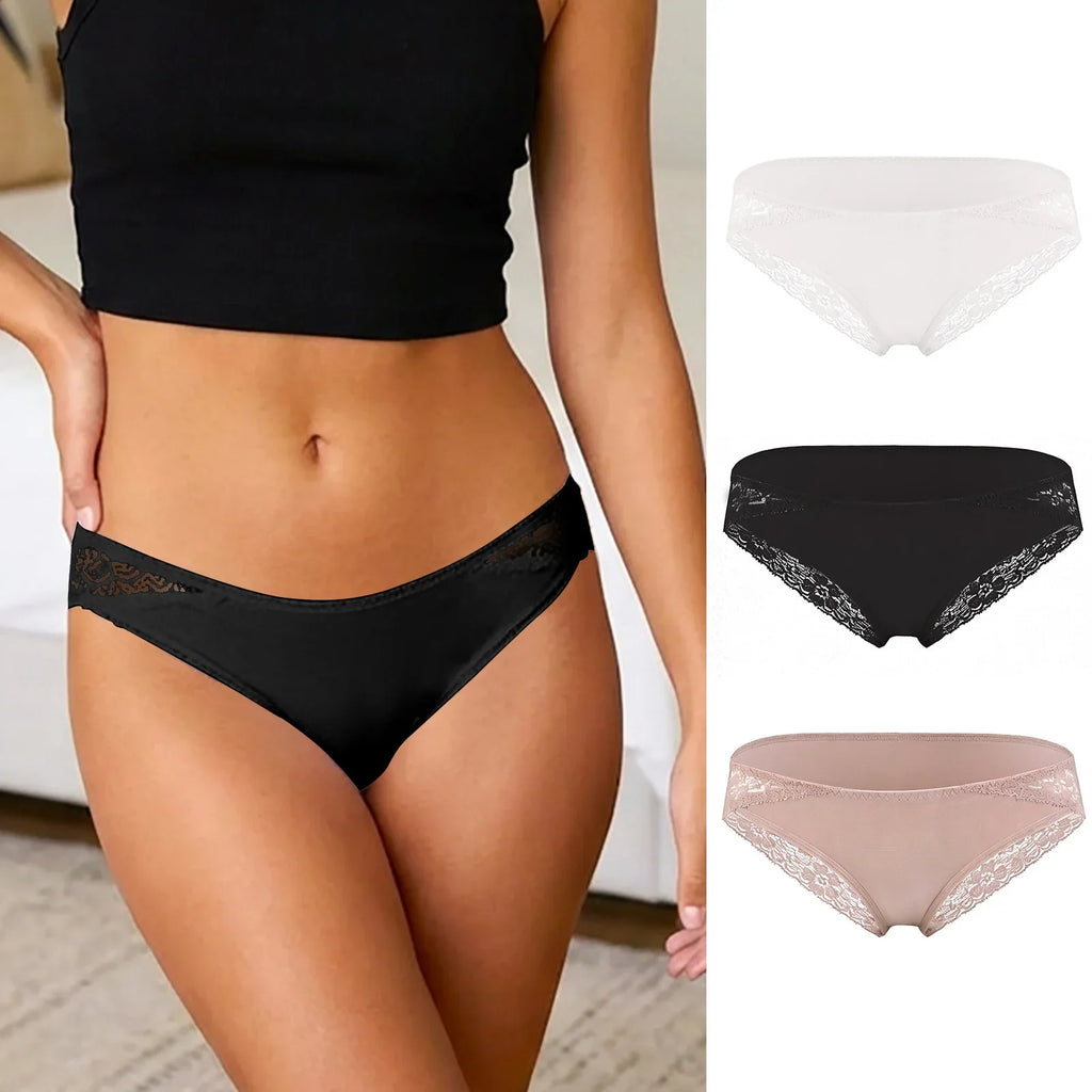 2026 Women Solid Color Plus Size Underwear ＭEnstrual Panties Pure Underpants Cotton Comfy Briefs LenceríAs De Mujer 여성 극단적속옷