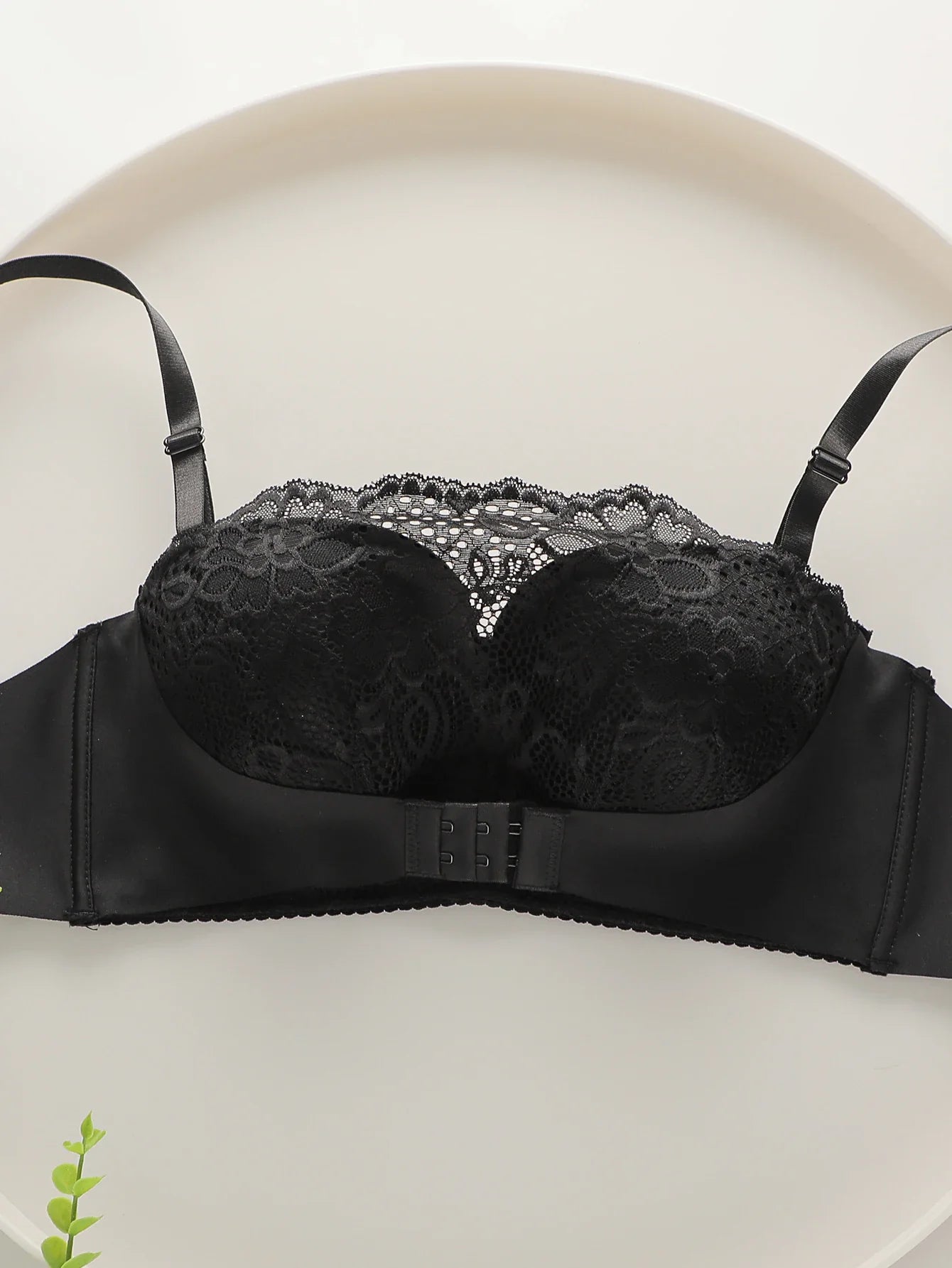 New black full cup lace shoulder strap detachable bra Pull up bra strapless bra wrap up braissere sexy Lingerie J2805