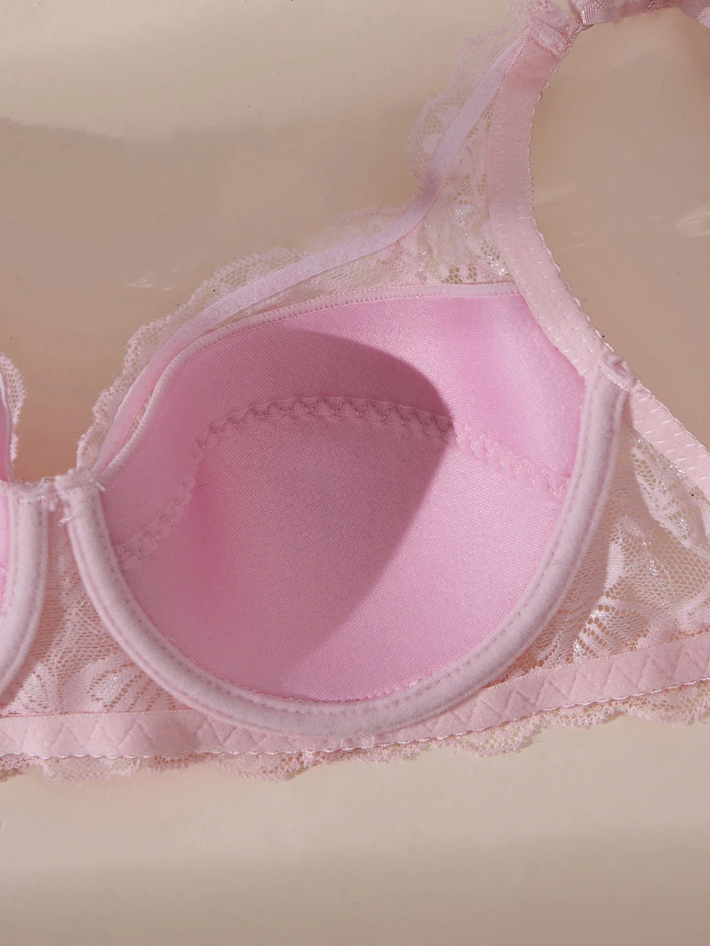 2Pcs/Set Lace Bra for Women Sexy Underwire Push-Up Bra Breathable Mesh Thin Soft Lingerie Adjustable No Lining Women's Bra