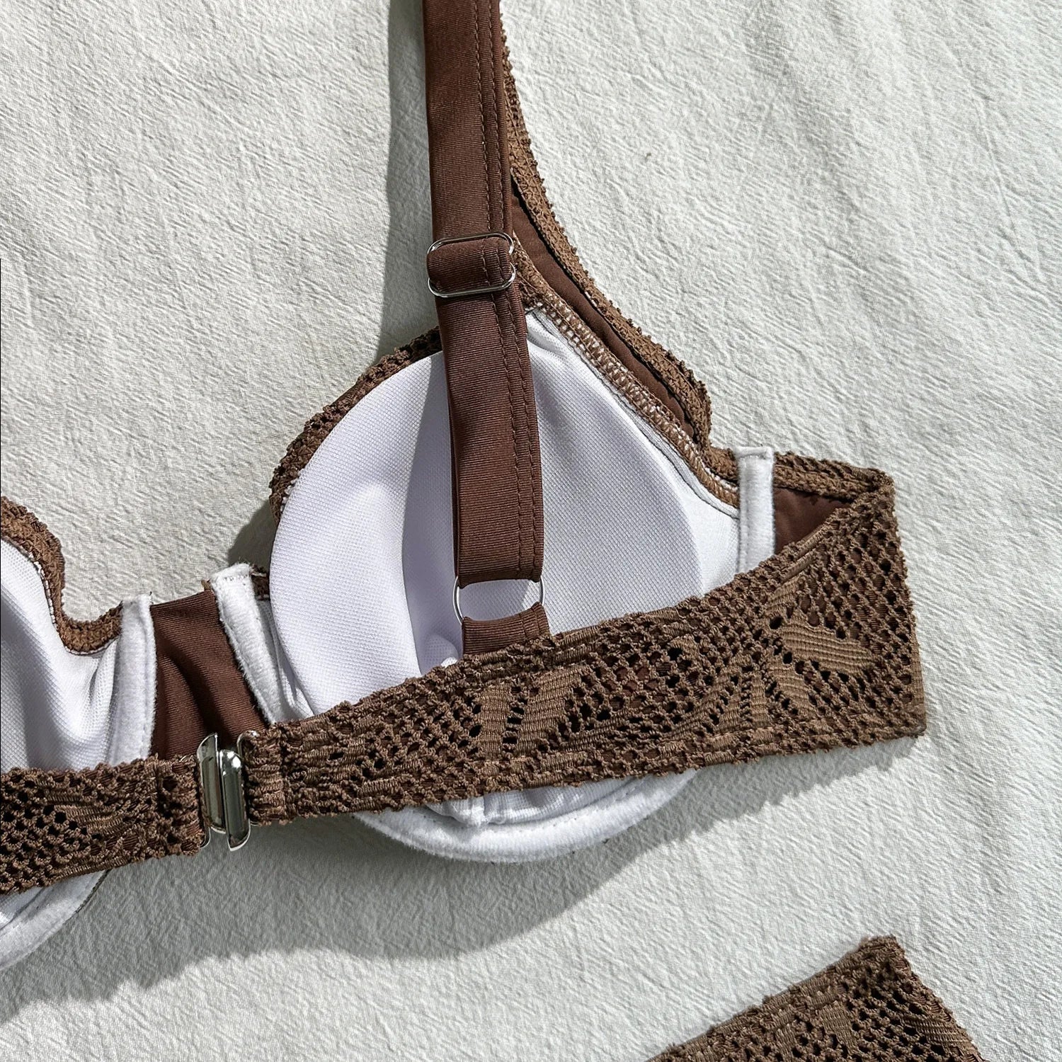 With Mesh Skirt Underwired Bra Cup Bikini Women Swimwear Female Swimsuit Three-pieces Bikini Set Bathing Suit Swim Beachwear
