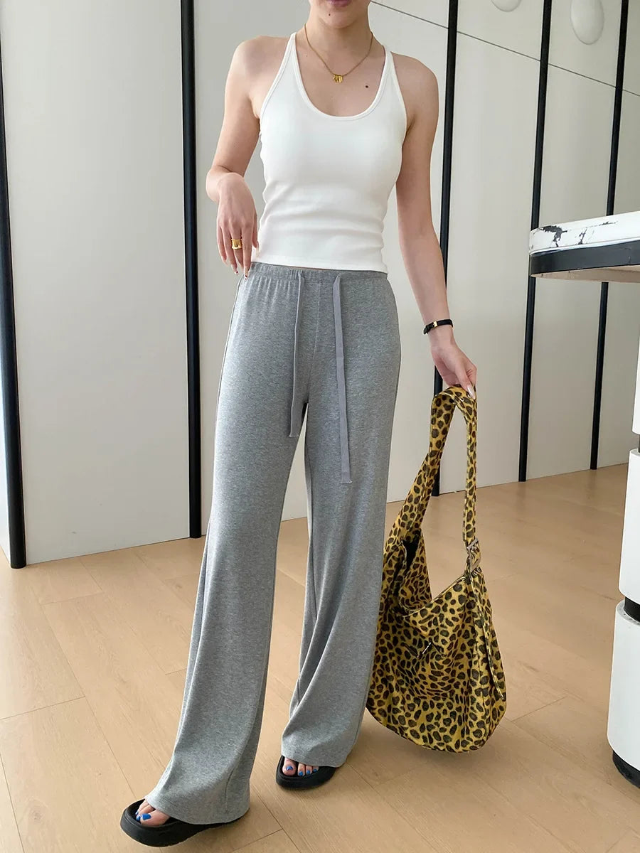 Sports vest U-neck slim fit camisole bottoming T-shirt
