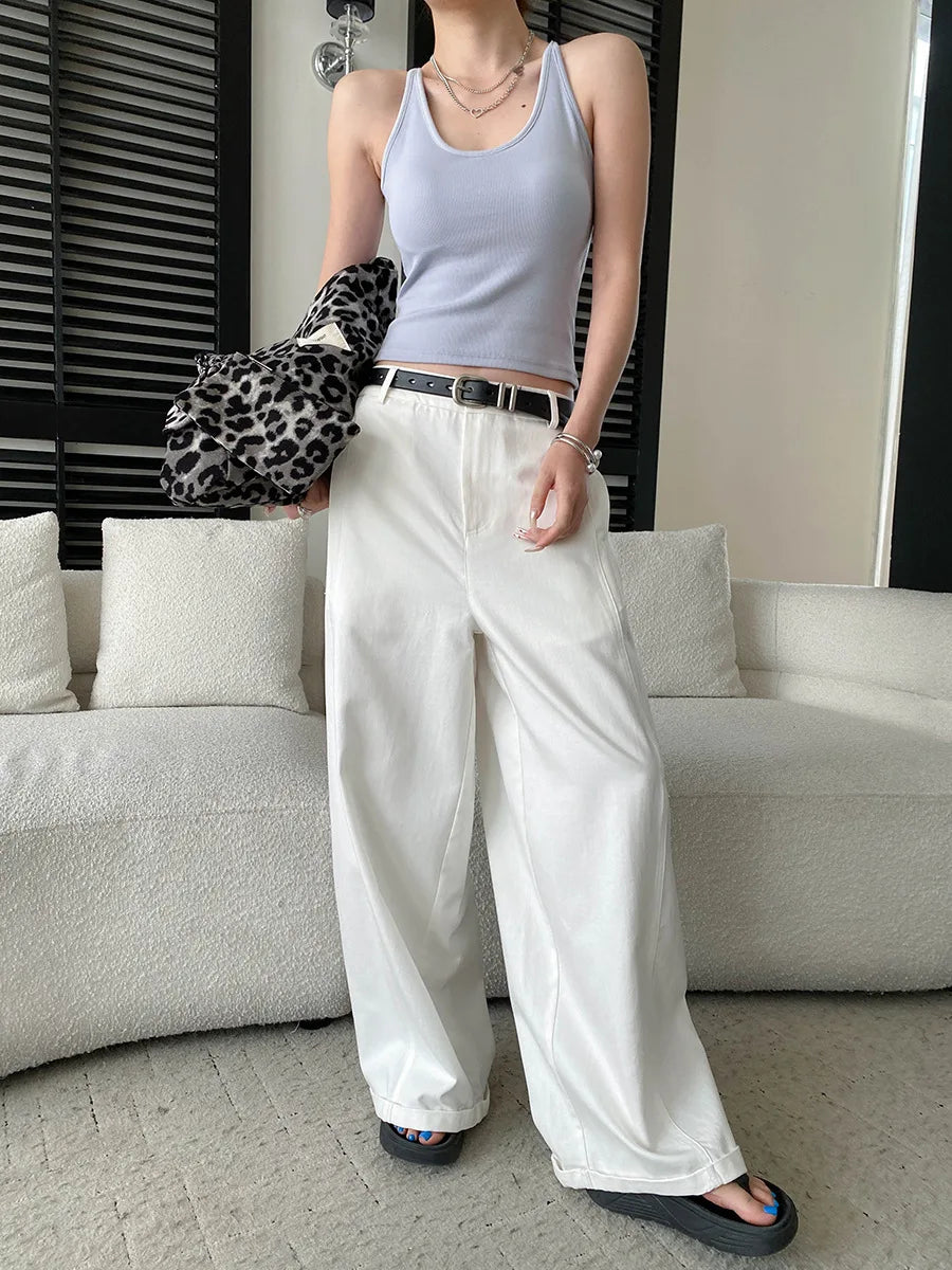 Sports vest U-neck slim fit camisole bottoming T-shirt