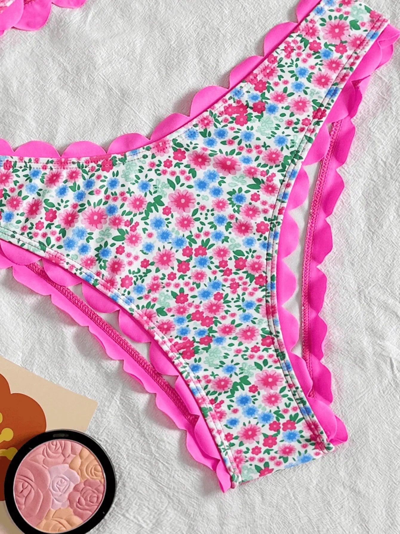 Sexy Bandeau Bikini 2026 Women Red Leopard Print Front Bow Push Up Bra High Waist Swimsuit Beach Bathing Suit Vacation Swimwear