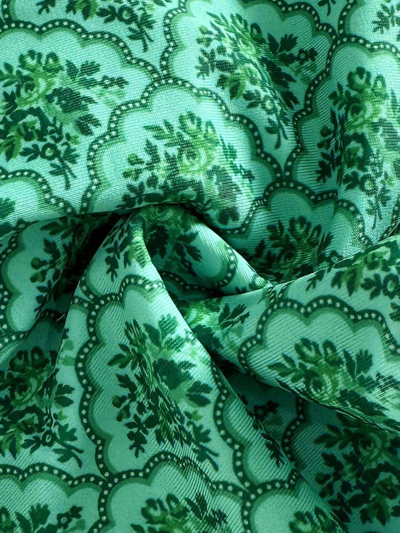 Sexy Bandeau Bikini 2026 Women Green Floral Pleate Push Up Padded Thong Swimsuit Summer Bathing Suit Two Piece Swimwear Biquini