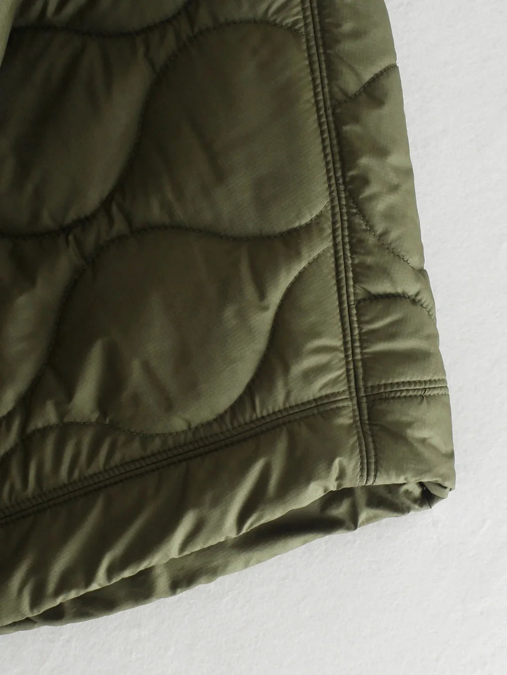 Quilted Argyle Coat Cape Rainproof Jacket Women Winter Jacket Army Green Casual Padded Loose Parkas Oversize Turtleneck Coat