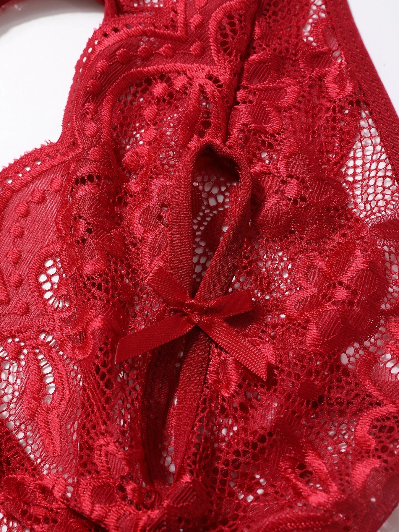 For Women 18 Hot Erotic Underwear Open Crotch Transparent Sexy Costume Lace Open Crotch Lingerie Set Crotchless Bodysuit