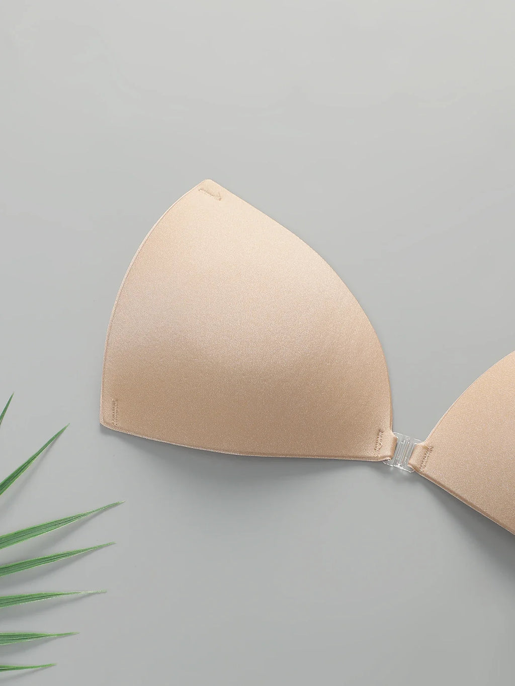 Invisible underwear seamless beauty back and chest patches front button closure reusable women bra C2431