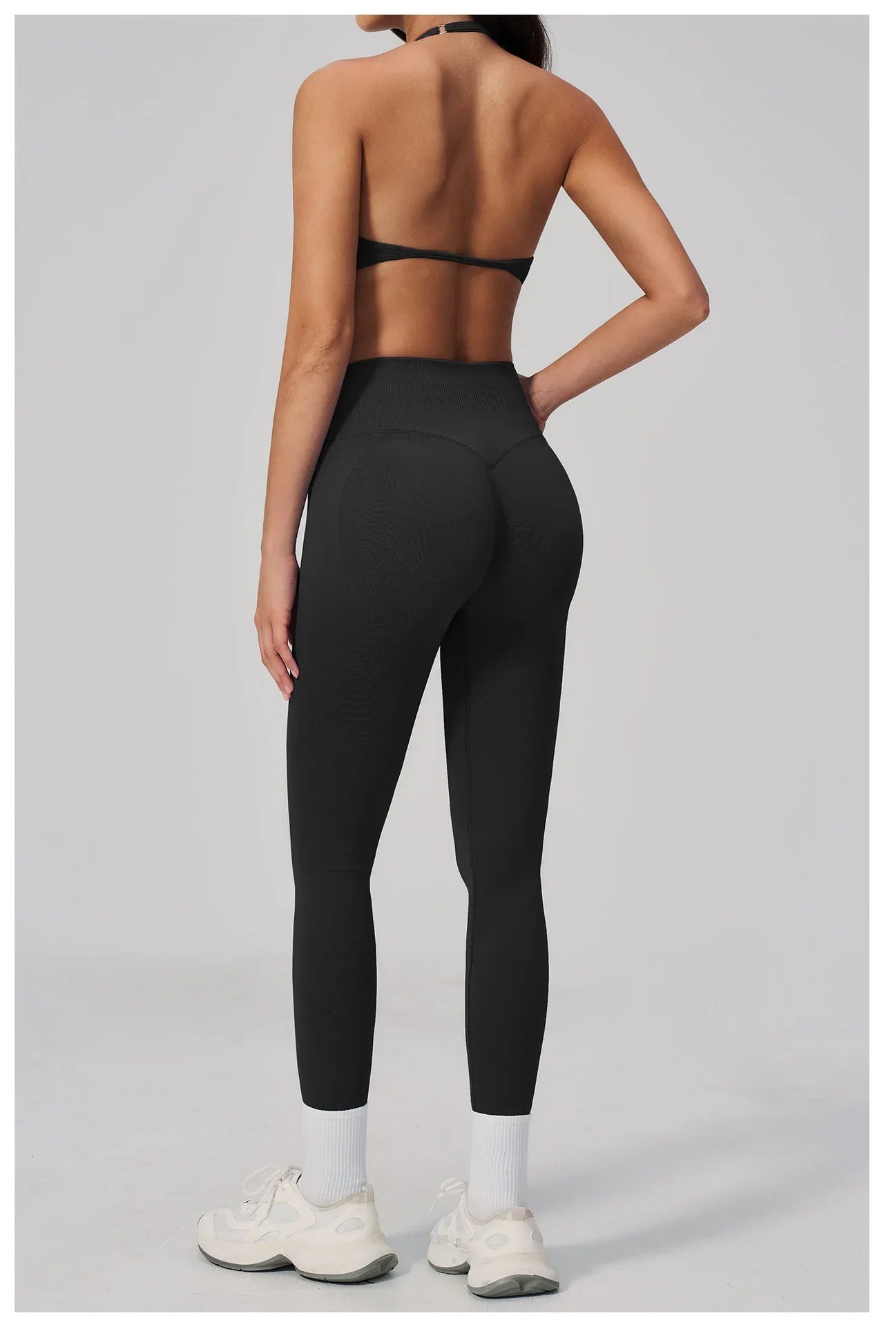 Breathable Quick Drying Yoga Set for Women Beauty Back Sports Bra High Waist Leggings Fitness Suit Outwear Gym Running Tracksuit