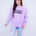 Sequin Skeleton Halloween Sweatshirt for Women – Spooky Casual Crew Neck Pullover, Long Sleeve Fall Streetwear