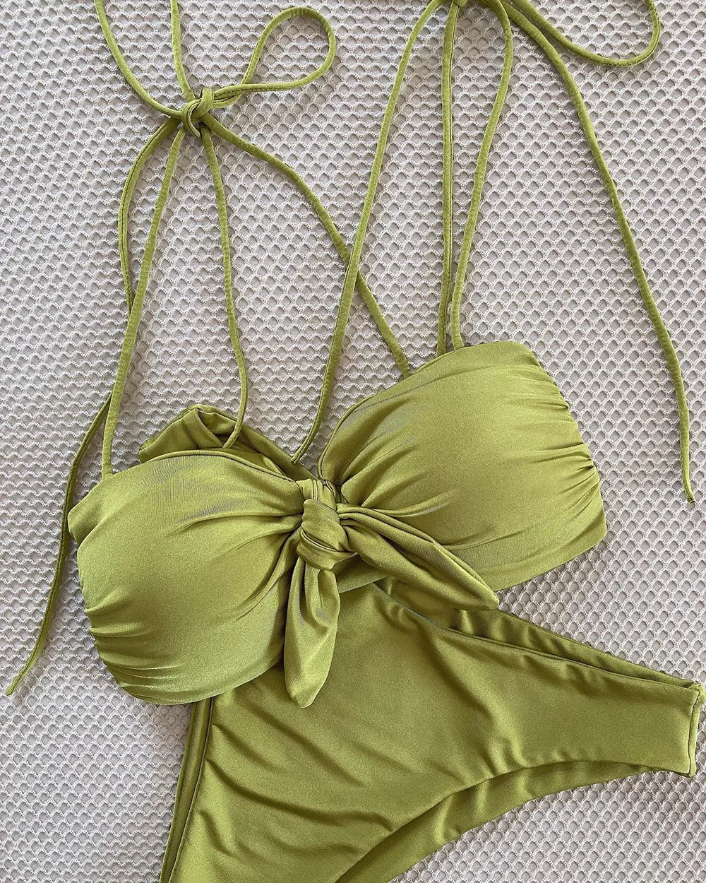 Sexy Halter Micro Bikini 2024 Women Swimsuit Female Swimwear Thong Bikinis Set Brazilian Beach Wear Bathing Suit Biquini