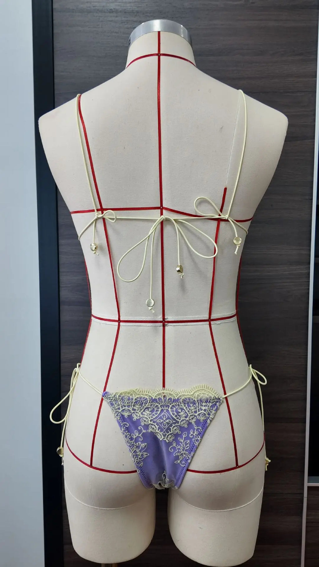 2026 Sexy Lace Bikinis Patchwork Women's Swimsuit Bathing Suits Bandage Swimwear Mujer Beachwear Triangle Bikini Set