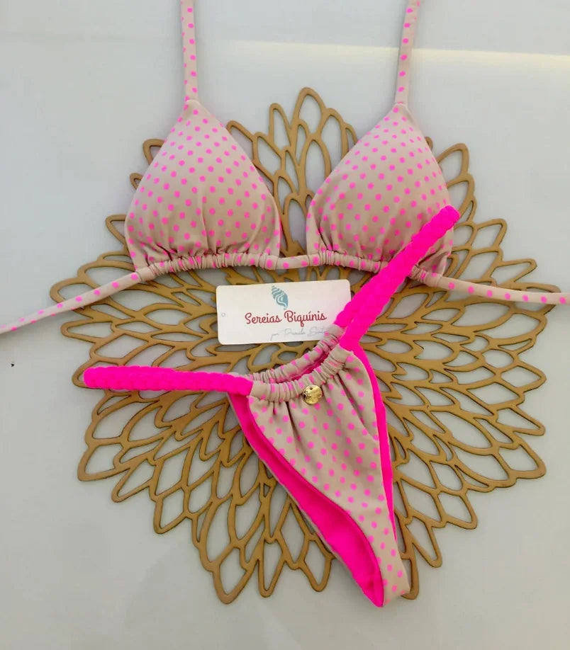 2026 New Sexy Prints Mciro Bikini Set Women Holiday Swimsuit Lace-up Swimwear 2 Piece Set Backless Biquine Brasileiro Beachwear