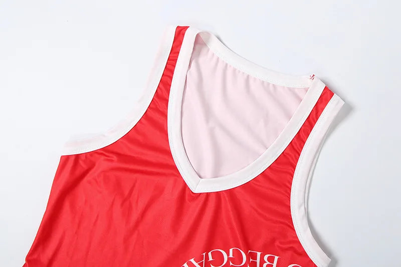 European and American 2026 Spring and Summer Casual Contrast Color Halter Backless Top High Waist Butt Lifting Shorts Set