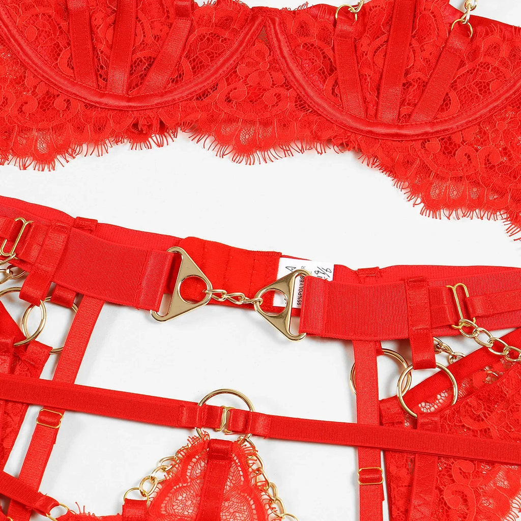 Women's Sexy Underwear for Women Set Lingerie Transparent Bra and Panties Sets Romantic Lingeries Set for Woman Hot Thong Bras