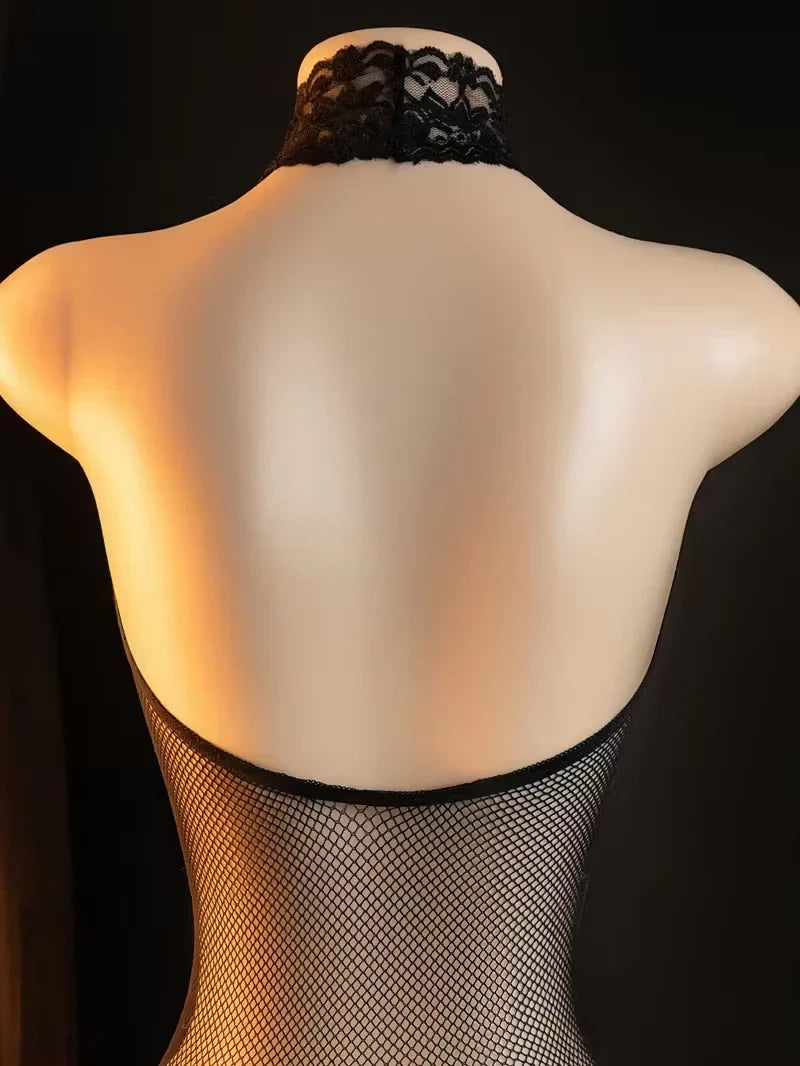 Open Bra Crotchless Bodystocking Transparent Sexy Lingerie Sexiest Bodysuit Full Body Stockings Sexual Underwear Erotic Costumes
