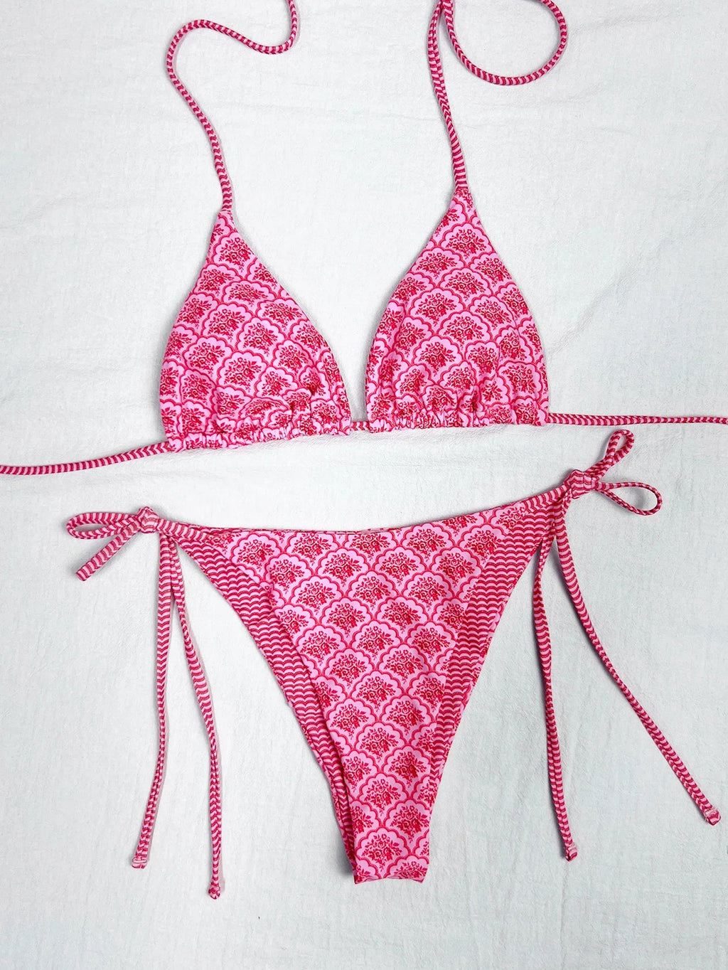 Sexy Swimsuit Women's Bikinis Swimwear Woman  Bathing Suit 2 Piece Triangle Bikinis Sets Beach Dress Wear Cover Up Beachwear