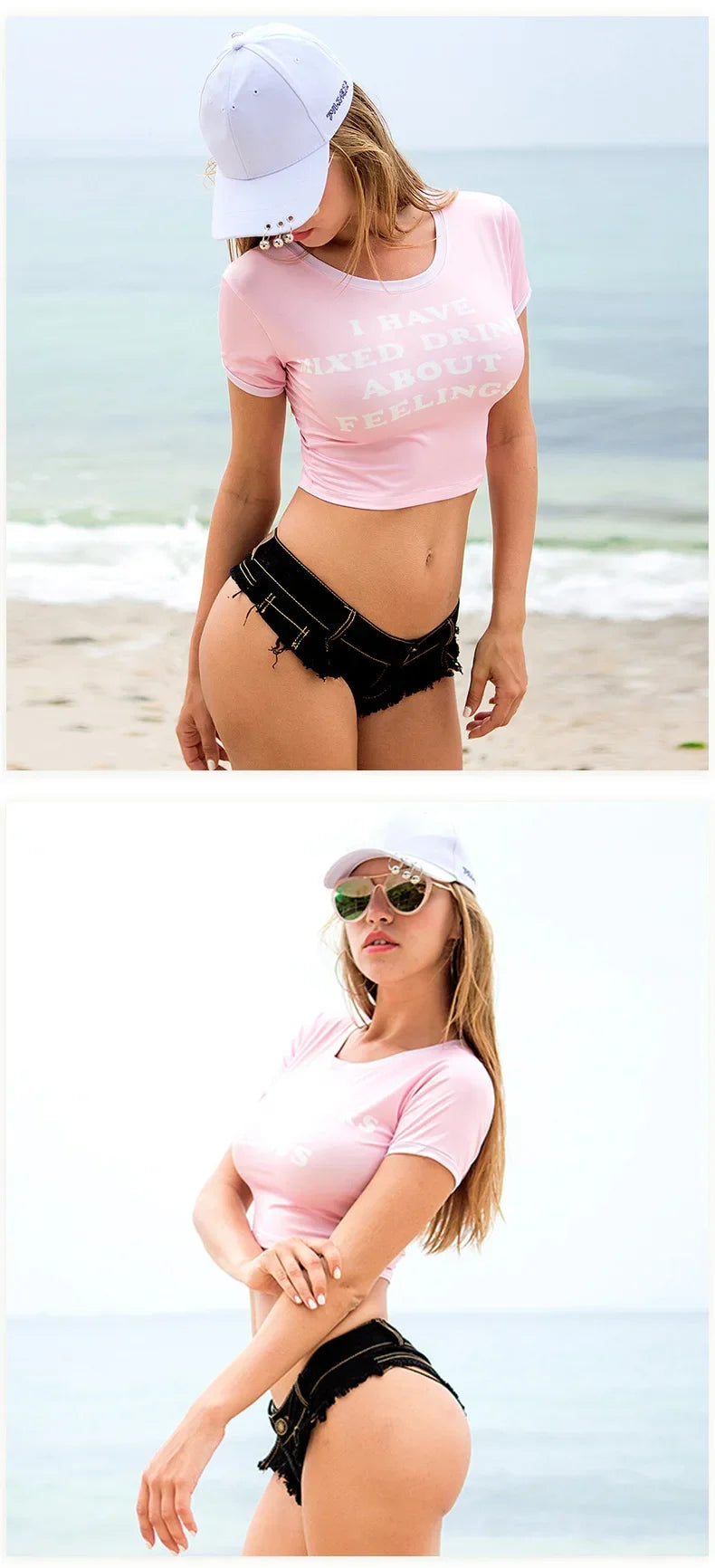 DEKA Sexy Holiday Beach Swimsuit Shorts Denim Thongs Beach Summer Holiday Wear For Ladies Bikini Pants Mid Waist Female Clothes