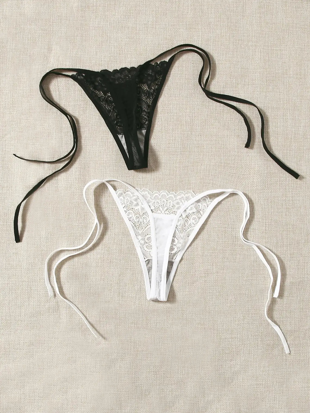 2pcs Low Waist Lace Thong For Women Sexy Panties Comfortable Underwear Female Underpants Lingerie C847