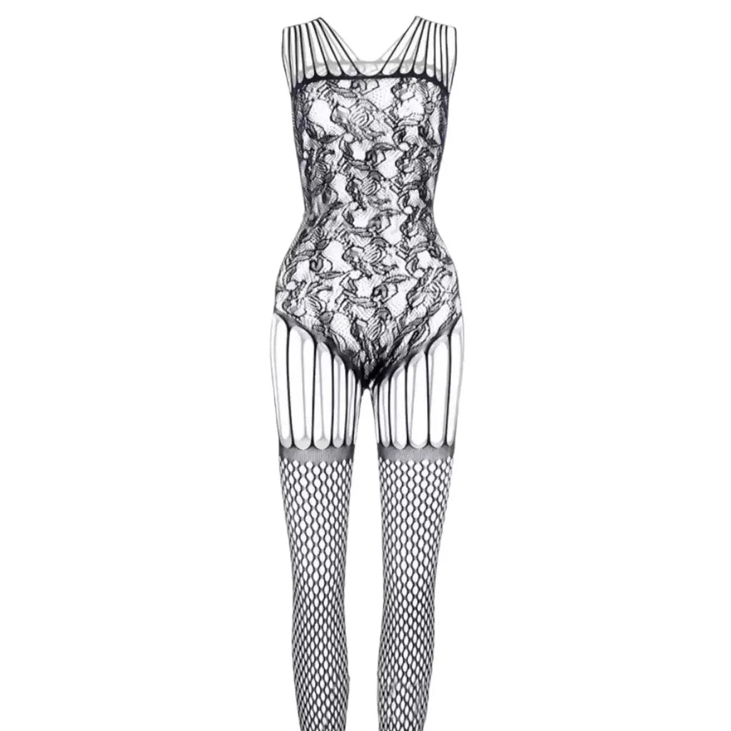 Exotic Costumes Sexy Lingerie Open Bra Erotic Mesh Fishnet Bodystockings Lenceria Mujer EroticTransparent Teddy Sexy Lingerie