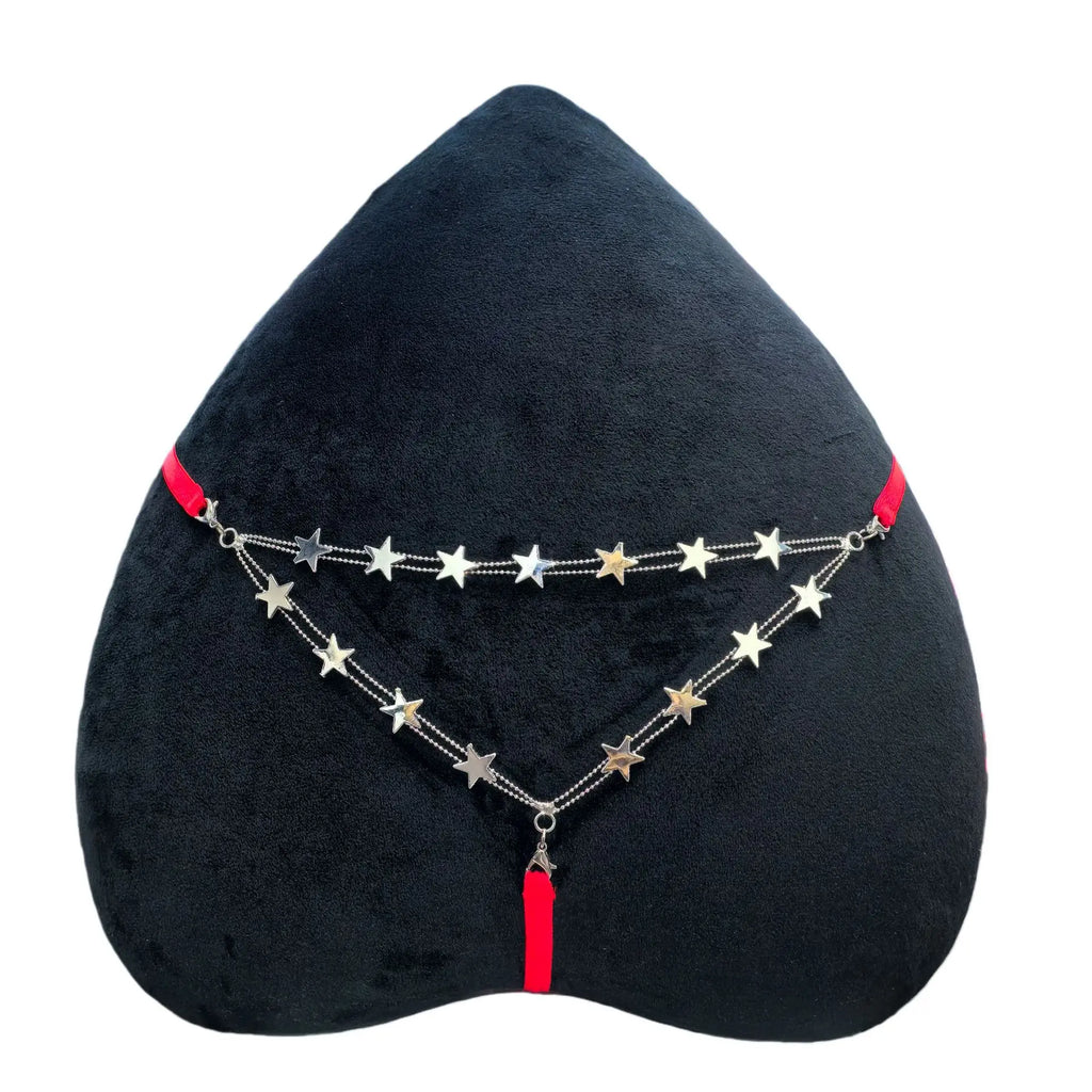 Rhinestones G String Girls Metal Chain Sexy Women Panties Gem Briefs Thong Lace Erotic Female Underwear Low Waist Intimates