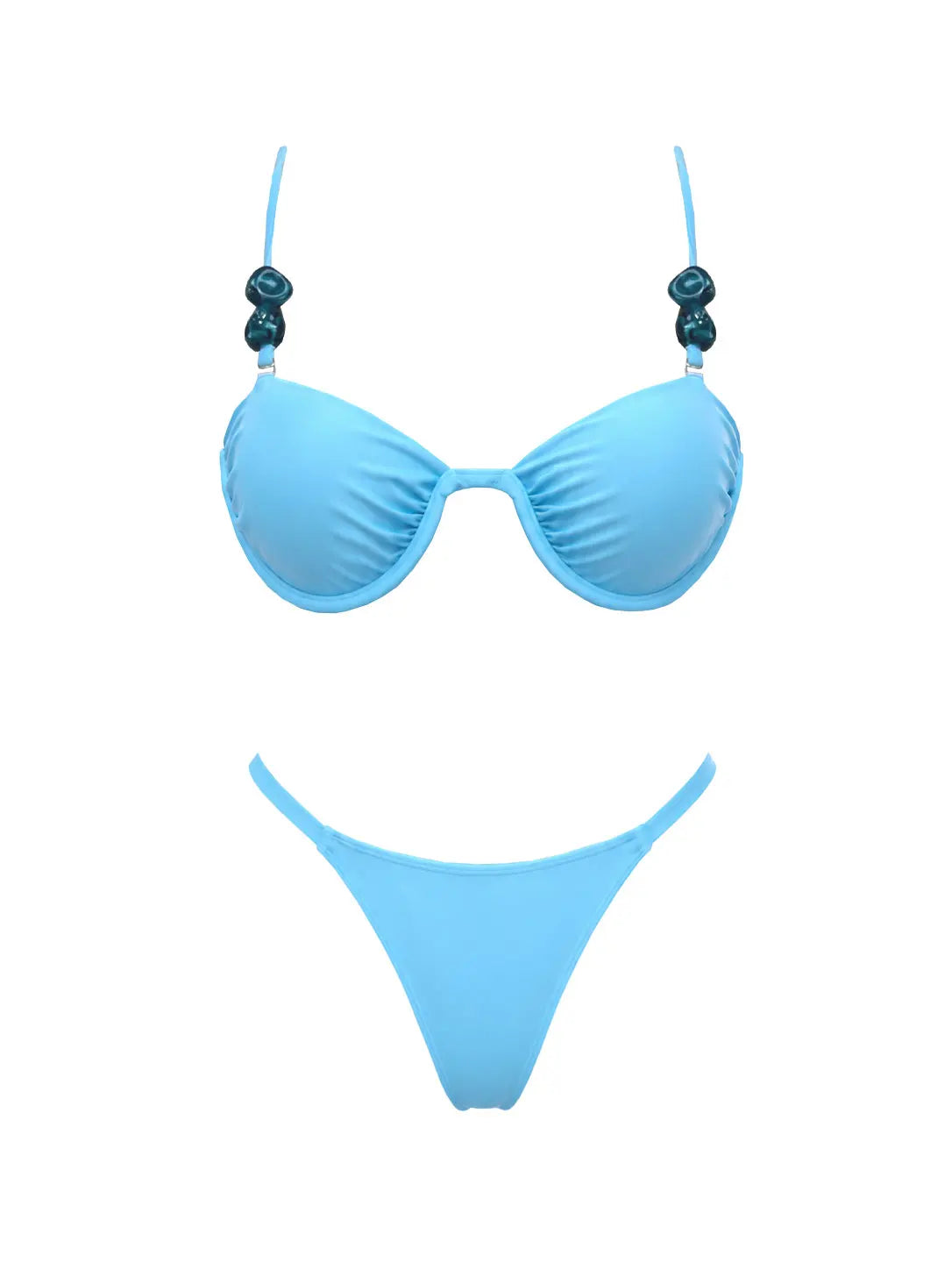 2026 Trendy Swimwear – Chic Vintage-Inspired Bikini with Pastel Flowers Perfect for Beach Wear and Pool Parties Summer Getaways