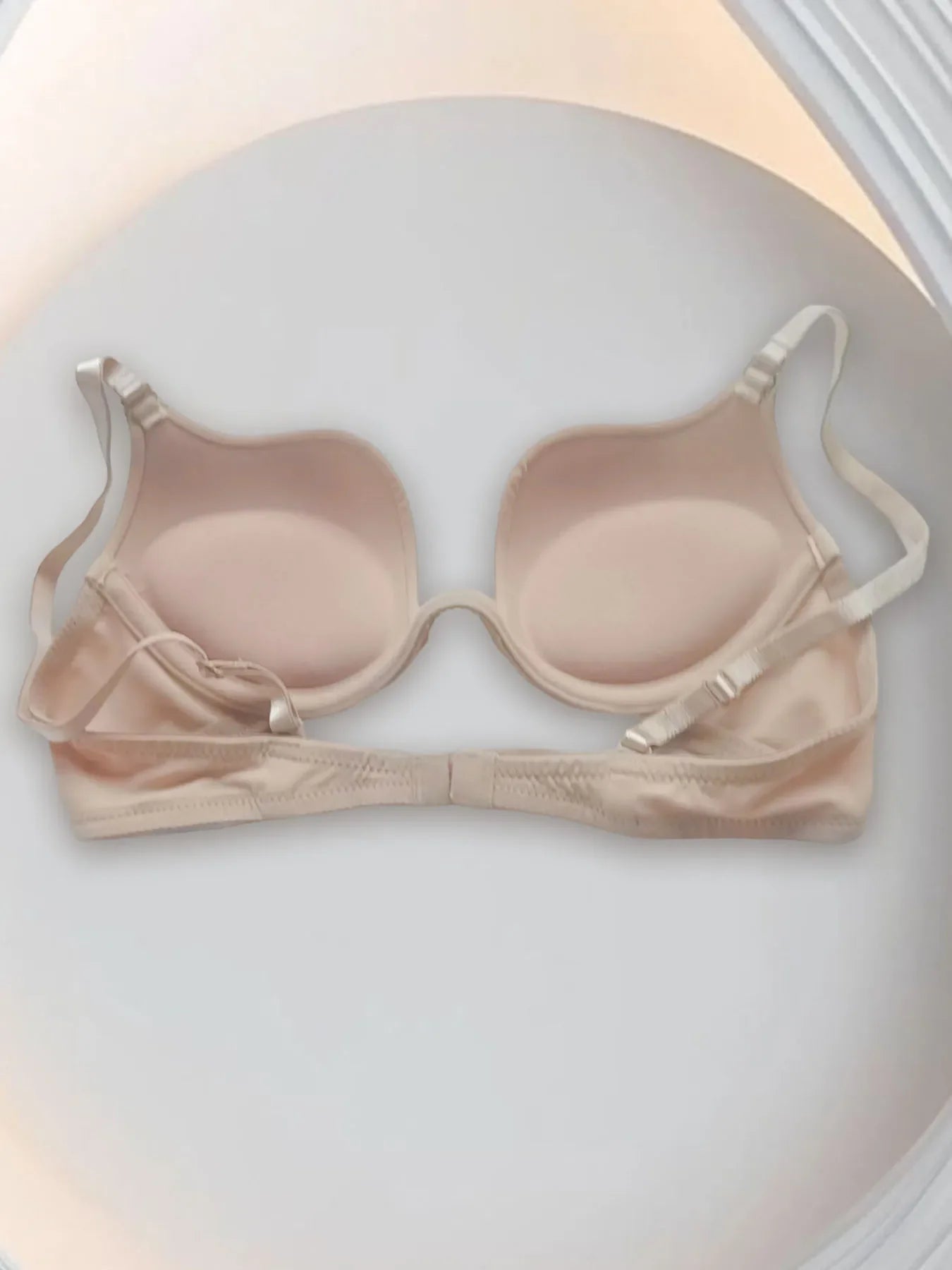 Fashionable Sexy Push-Up Bra U-Shaped Multi-Wear Bralette Invisible Backless Underwire Padded Lingerie Straps