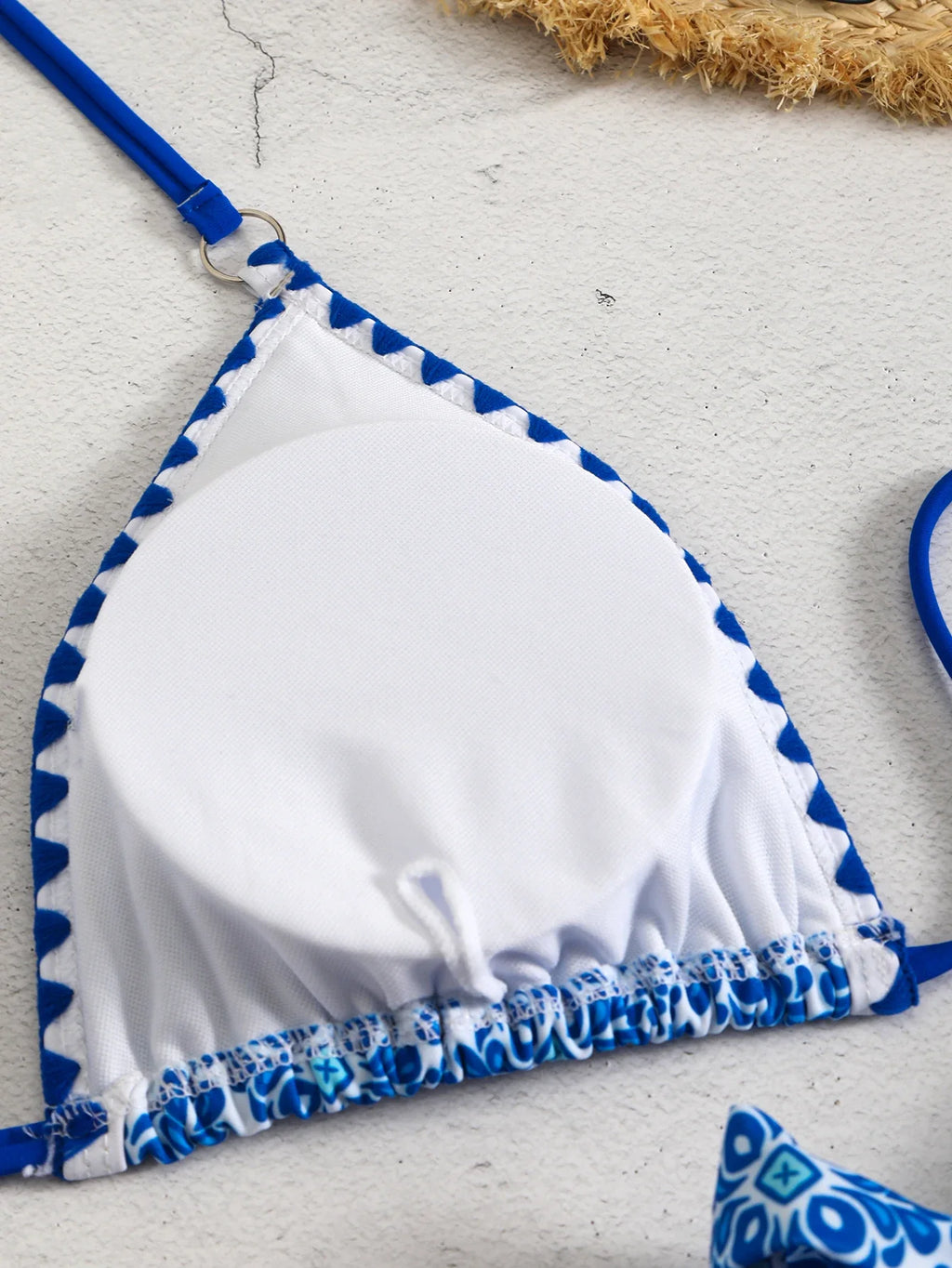 2026 Halter Triangle Bikinis Ring Link Swimsuit Women Sexy String Swimwear Female Bathers Swimming Bathing Swimming Swim Suit