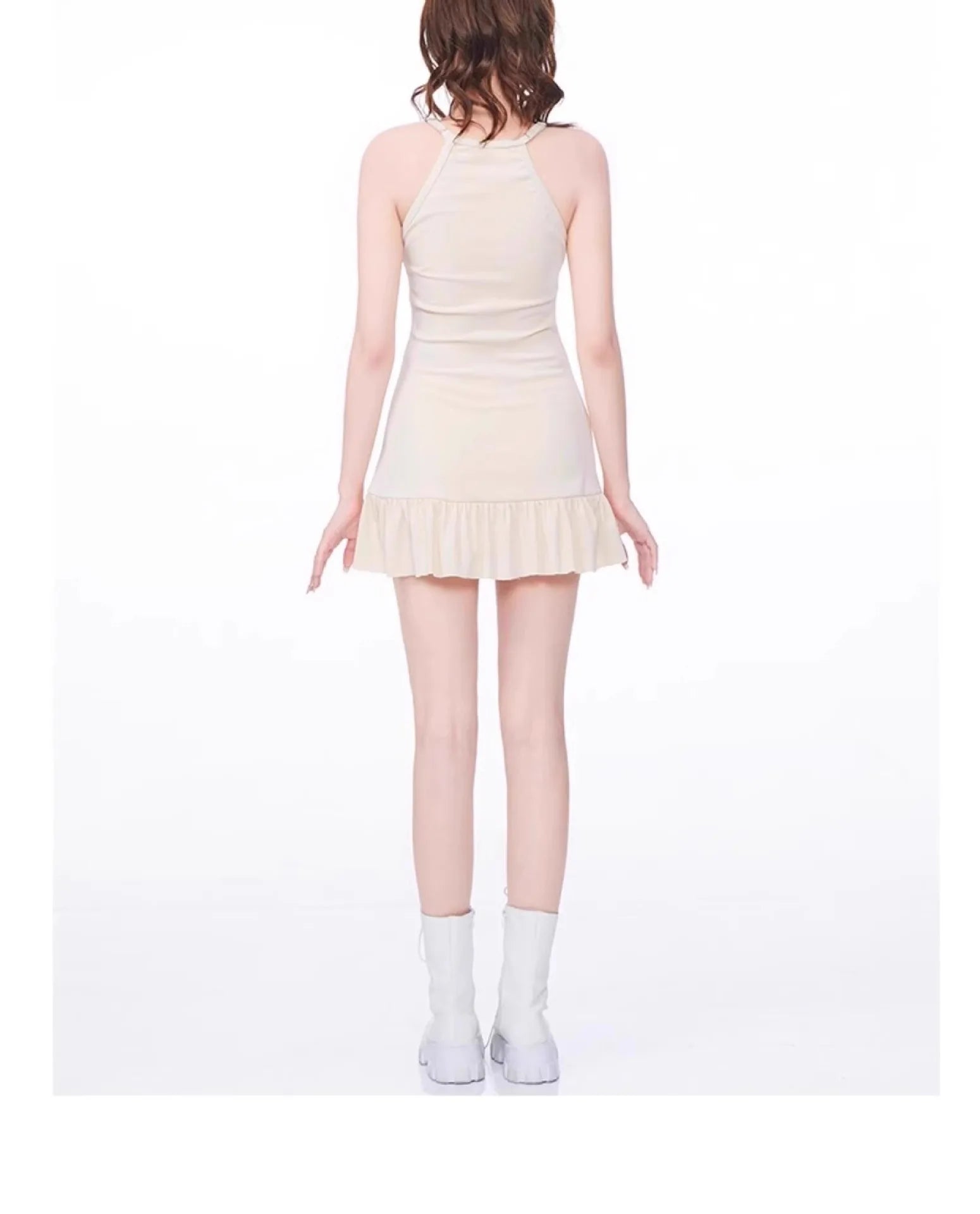 New Split Swimsuit for Women's Sports, American Style, Conservative, Meat Covering, Slimming, Vacation, Seaside Swimsuit