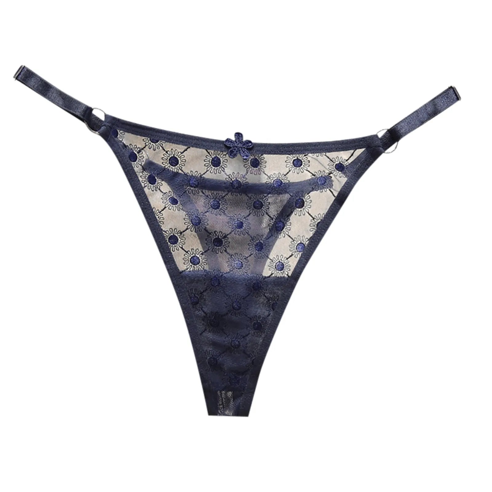2026 Sweet And Sexy Thongs Breathable Thin Briefs For Woman Floral Patterned Thong Oversized Underwear трусы женские 부부생활 속옷