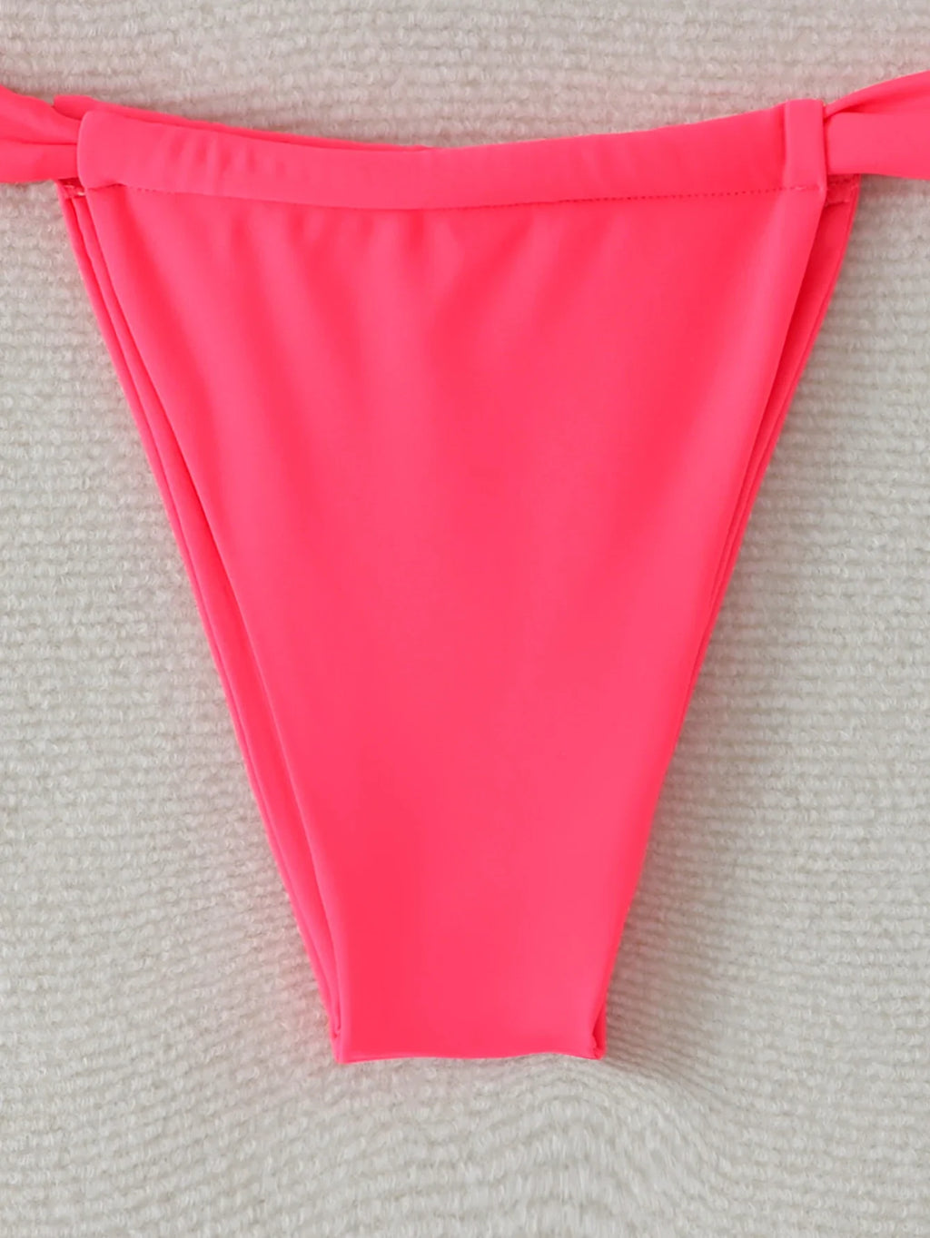 Bandeau Thong Bikinis 2026 Women Sexy Swimsuit Solid Padded Swimwear Female Bathers Bathing Swimming Swim Suit Beachwear