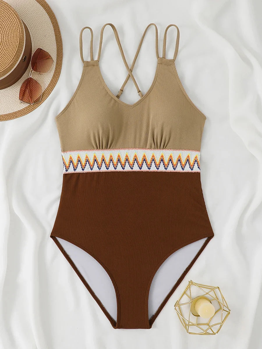 2026 Sexy High Cut Swimsuit One Piece Solid Swimwear Women Bathers Bathing Swimming Swim Suit Female Beachwear