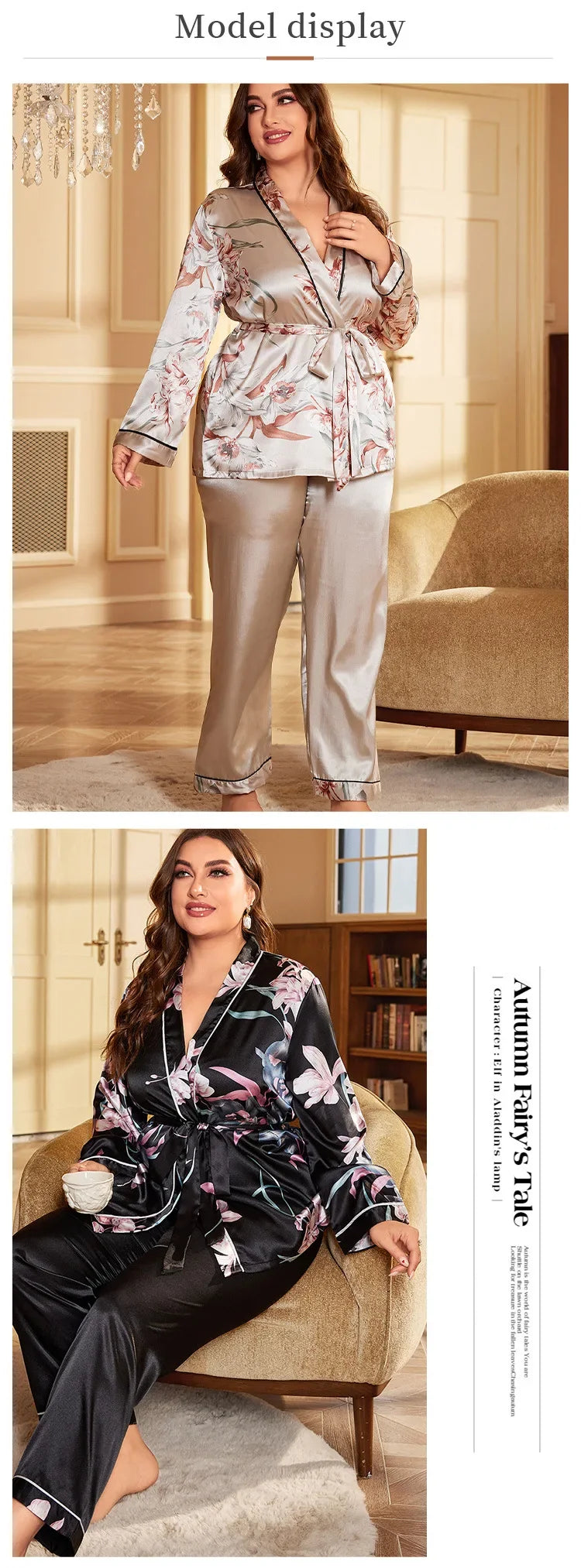 Large size summer  women's bathrobes sexy dressing gown home clothes can be worn outside the ice silk nightgown