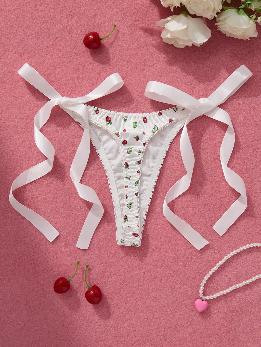 1Pcs Lovely Sexy Women's Panties Low Waist Tie-Side G-String Comfortable Sexy Lingerie