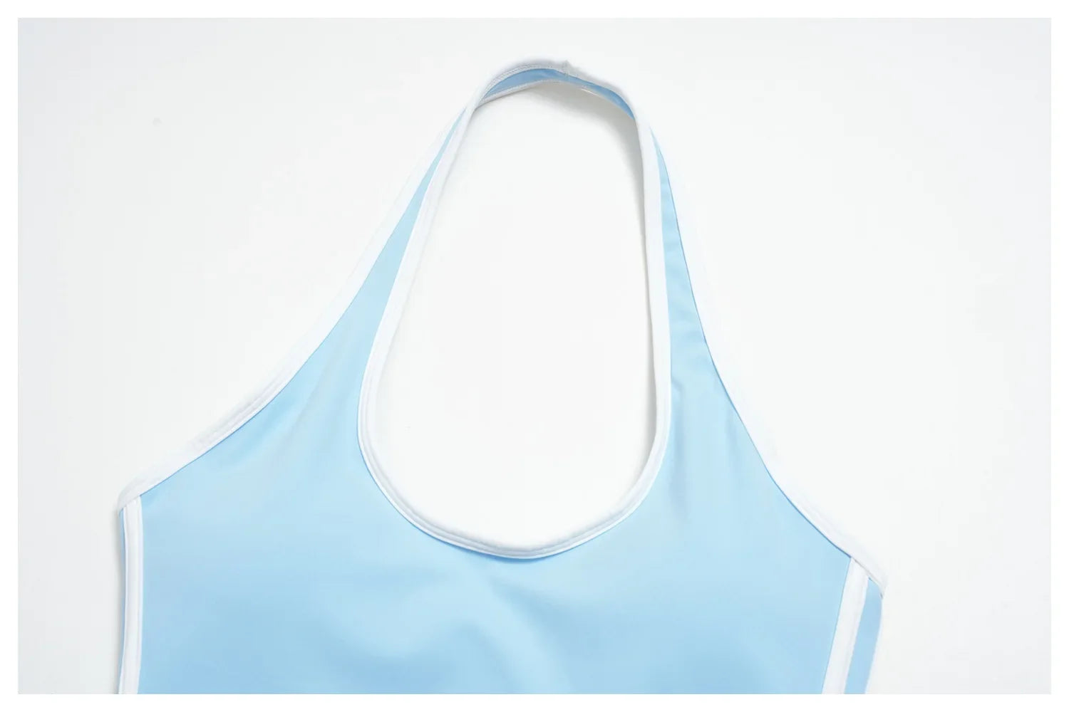 Naked Color Contrast Yoga Sets Women Hanging Neck Sports Vest Gym Clothes Breathable High Waist Shorts Fitness Suits Tracksuit