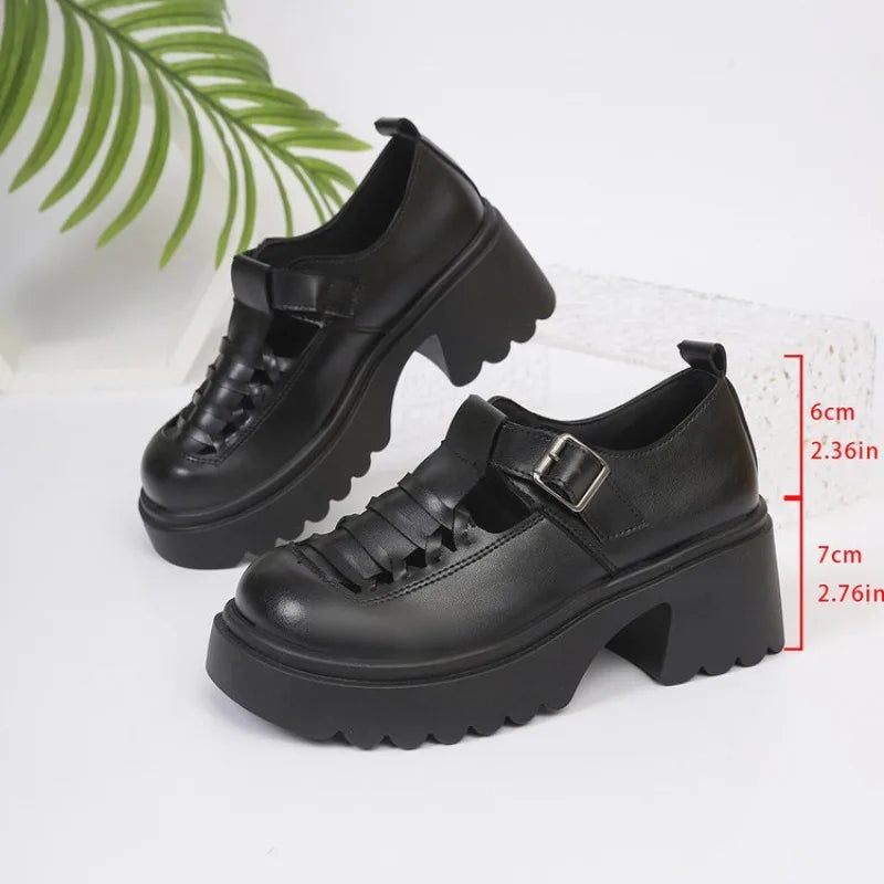 Women Spring Summer Shoes  Fashion High Heels  Female Summer Shoes Rubber Sole Non Slip Women Shoe