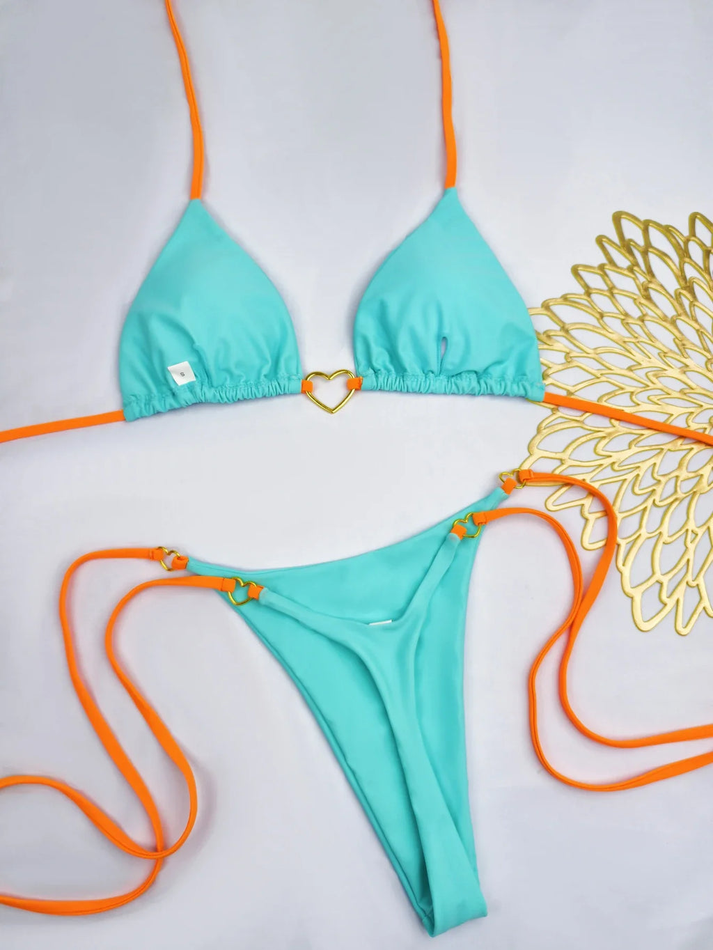 Triangle Thong Bikini 2026 Women Halter Swimsuit Solid Sexy Brazilian Swimwear Female Bathers Bathing Swimming Swim Suit Beach